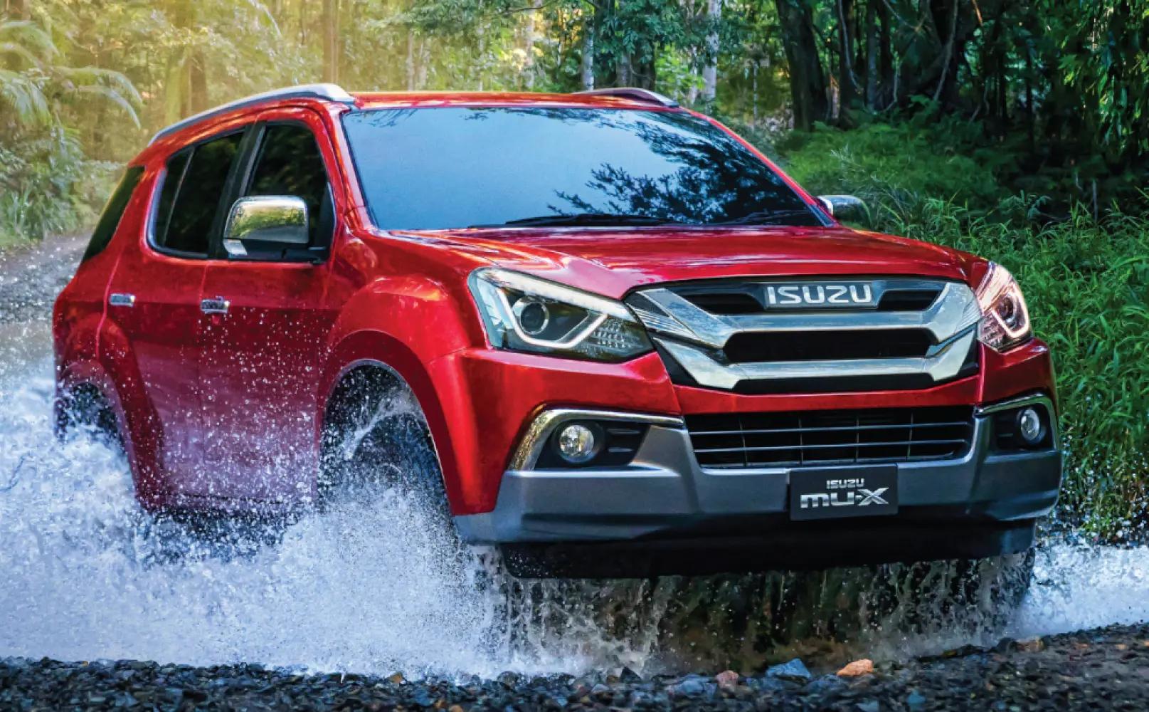 Isuzu MU-X Price - 7 Seater SUV Specs,  Images, Colours & Reviews