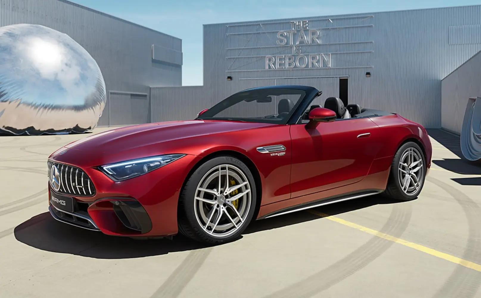Mercedes-Benz AMG SL Roadster Price -  Performance, Images & Colours