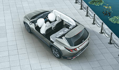 Six Airbags - Driver, Passenger, Side & Curtain