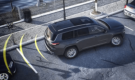 Jeep Grand Cherokee - Parallel and perpendicular park assist