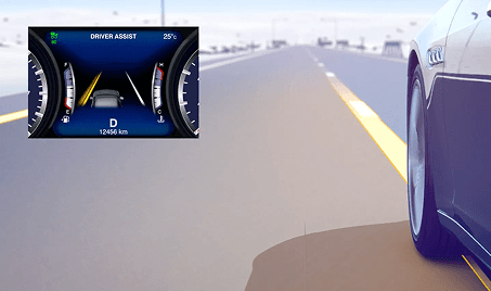Maserati MC 20 - Lane Departure Warning System