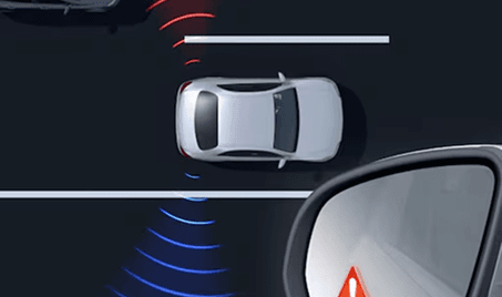 Blind Spot Assist Warning Sensor