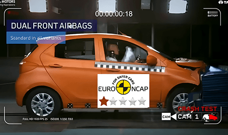 Tata Tiago - Tata Tiago's Crash Test Ratings