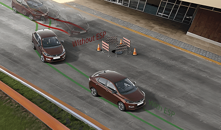 Tata Tigor - Electronic Stability Program for Stability Under Control