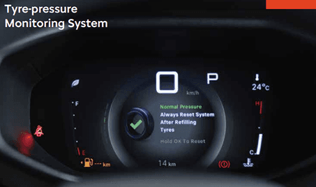 Citroen Basalt - Tyre Pressure Monitoring System for Safer Drives